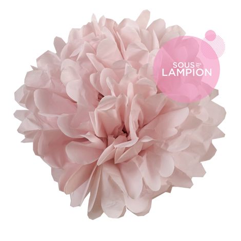 Pompon fleur papier colorés : qualité supérieure et livraison rapide