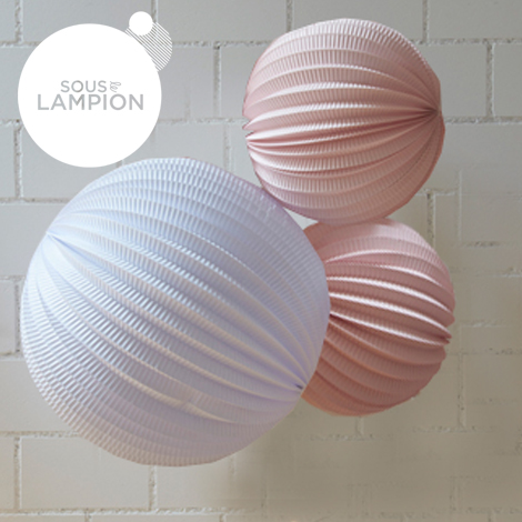 Paper lanterns set - Mini LOUISE